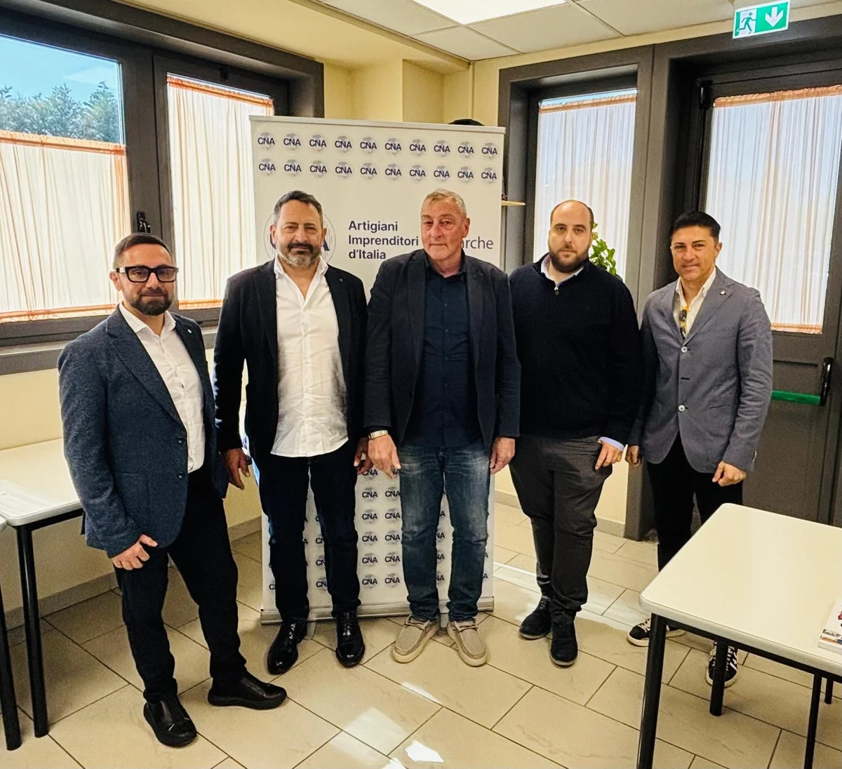 Due nuovi presidenti di mestiere per la CNA di Ascoli Piceno: Gianpietro Amadio (Ncc Bus) e Roberto Martini (Trasporto Merci)