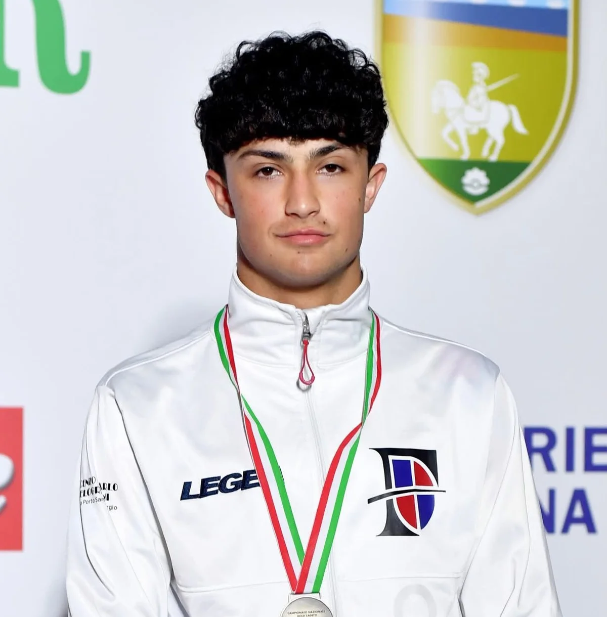 Giulio Castori al terzo posto del Campionato Italiano Gold Under 17 di fioretto maschile