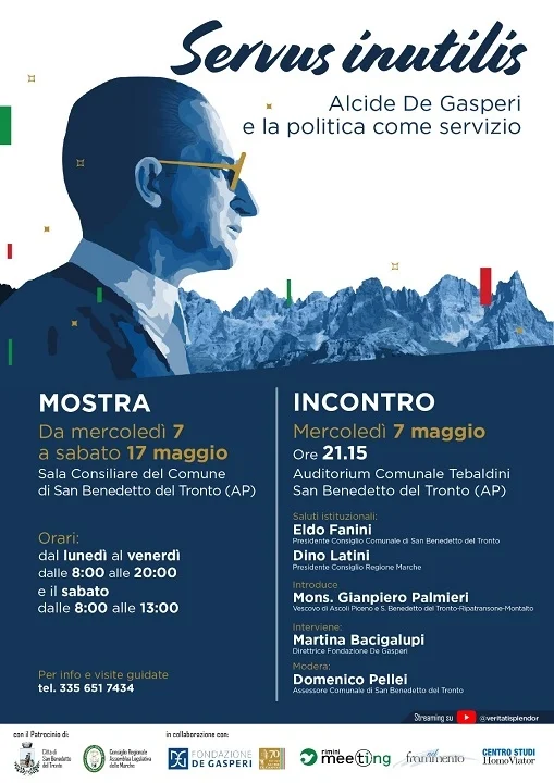 Mostra “Servus Inutilis – Alcide De Gasperi e la politica come servizio”
