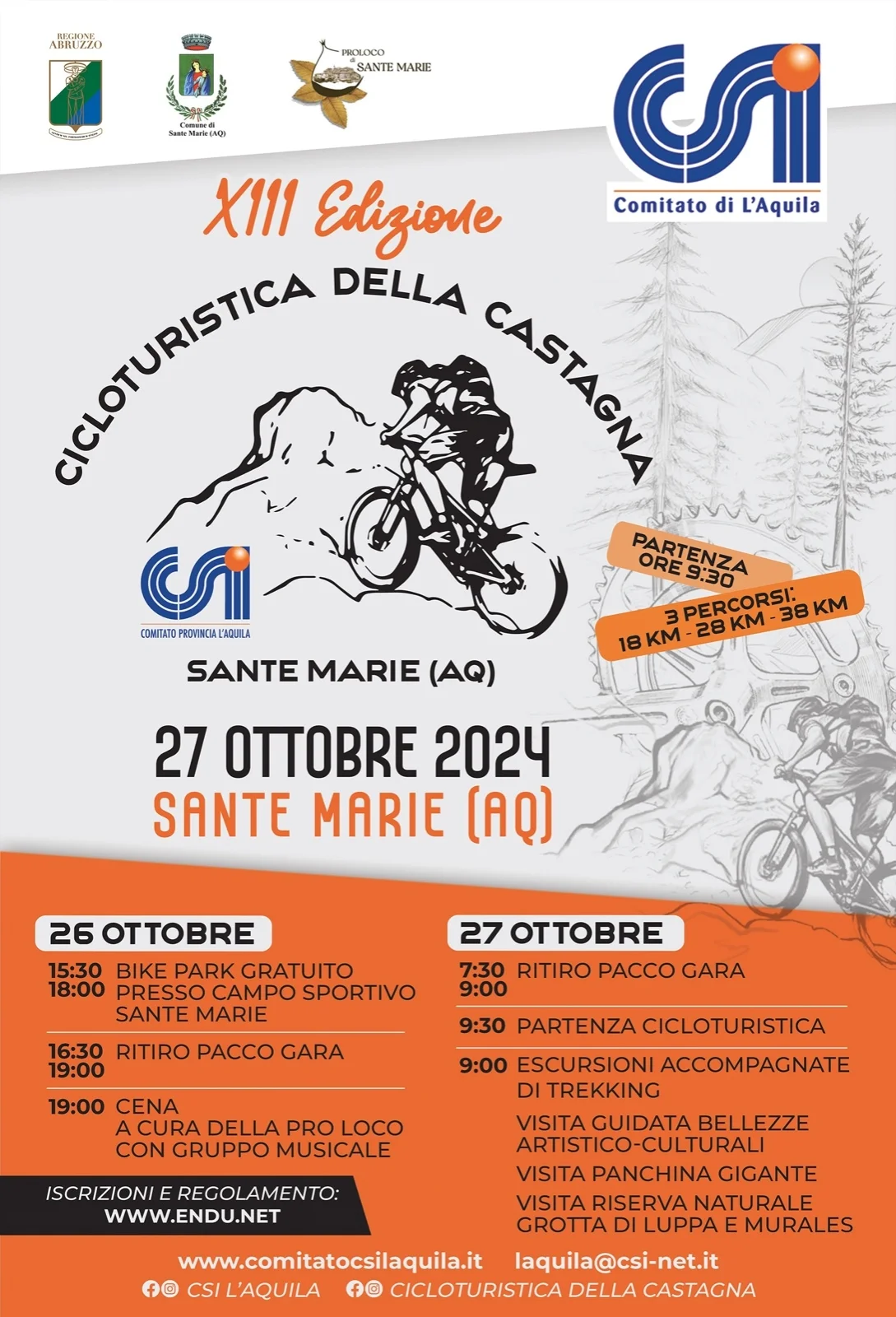 Cicloturistica della Castagna 2024: un evento a misura di famiglia tra sport e natura!