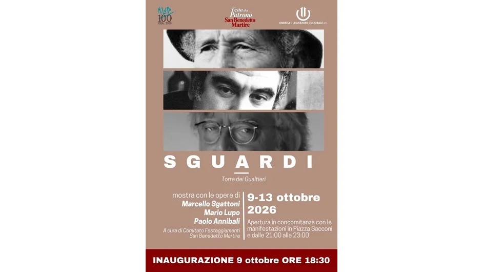SGUARDI. Mario Lupo, Marcello Sgattoni e Paolo Annibali alla Torre dei Gualtieri