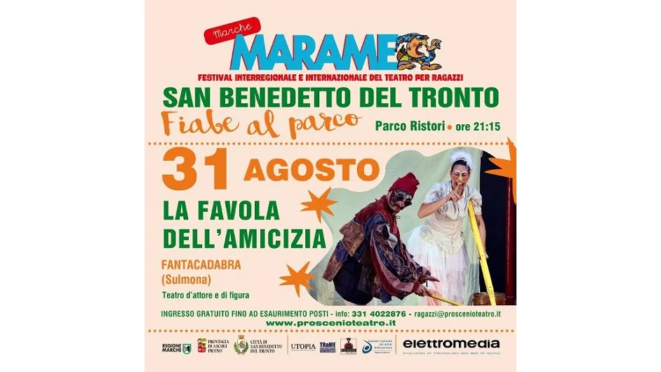Gran finale per Fiabe al Parco: in scena un inno alle fragilità che sanno completarsi