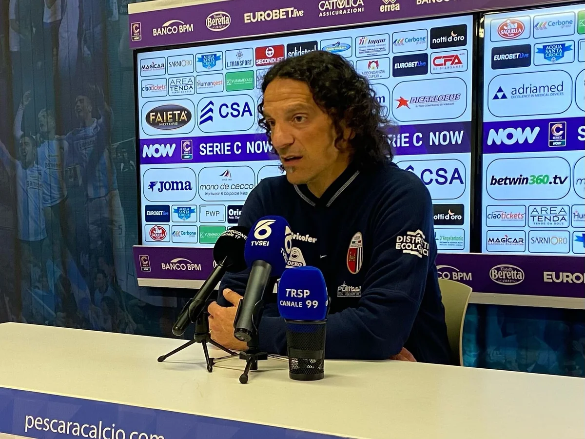 Ascoli Calcio - Cudini dopo la vittoria di Pescara: "Grande atteggiamento dei miei ragazzi"