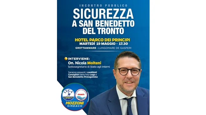 Sicurezza e territorio: il Sottosegretario Nicola Molteni nelle Marche