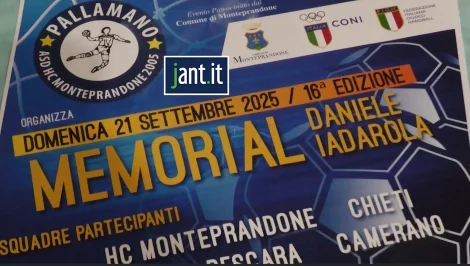 A MONTEPRANDONE  IL 16° MEMORIAL DANIELE IADAROLA EDIZIONE 2025