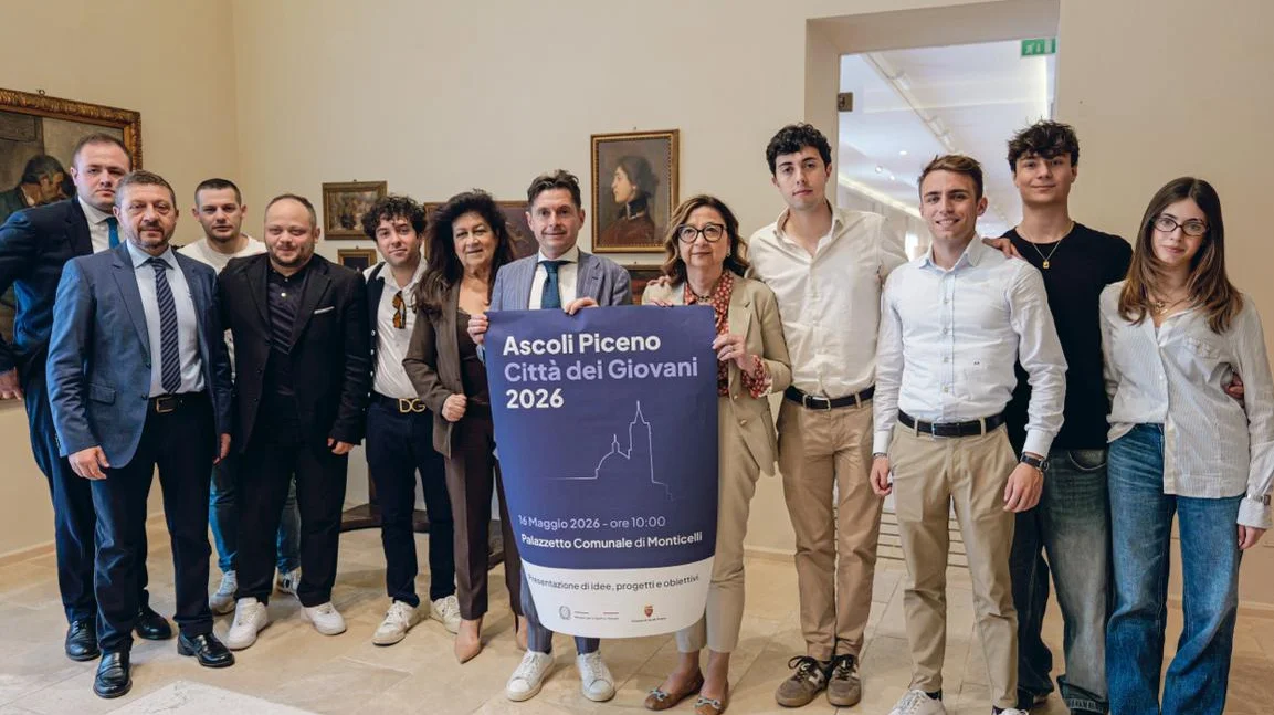 Ascoli Piceno Città dei Giovani 2026, sabato 16 maggio l'evento di apertura al Palazzetto di Monticelli