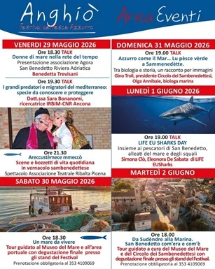 San Benedetto, tutto il programma di Anghiò 2026