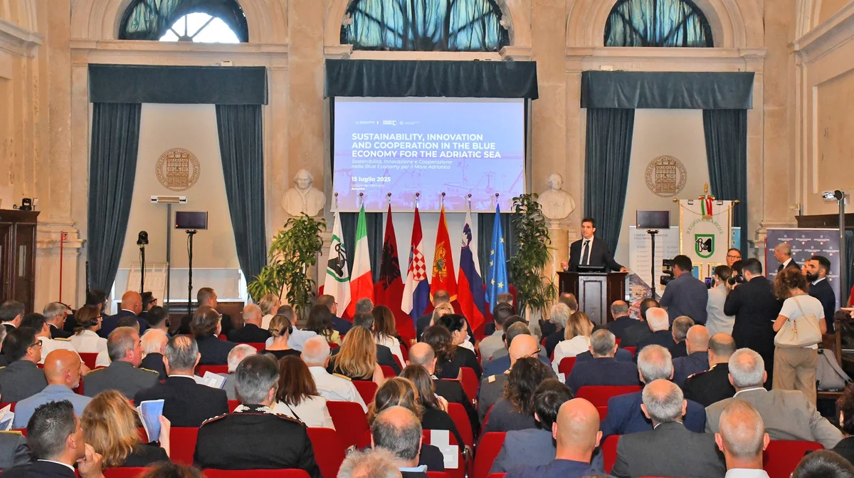 VERSO UNA NUOVA GOVERNANCE CONDIVISA PER IL MARE ADRIATICO: “SOSTENIBILITÀ, INNOVAZIONE E COOPERAZIONE NELLA BLUE ECONOMY”