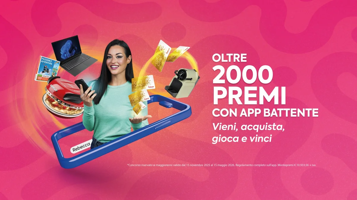 Nuove funzionalità per l’App Battente: premi, giochi e punti per tutti