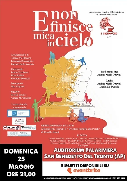 Musical, emozione e memoria: debutta "E Non Finisce Mica In Cielo"