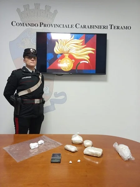 Carabinieri Comando Provinciale di Teramo: attività antidroga in Val Vibrata, tre gli arresti