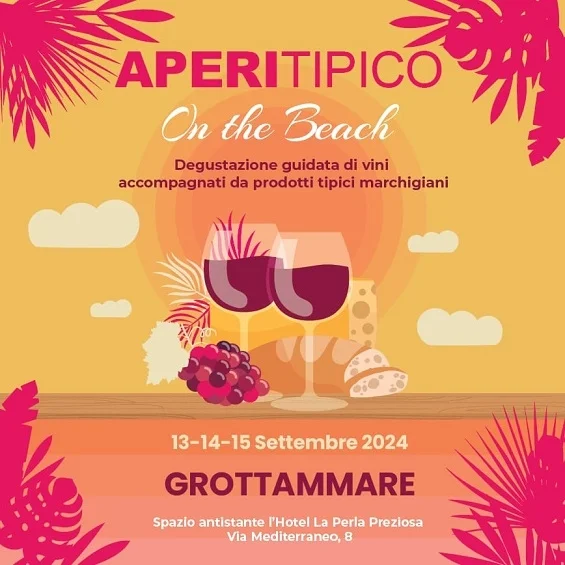 "Aperitipico on the Beach", tre giorni di degustazioni guidate a Grottammare