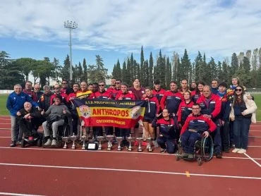 Alla Coppa Italia di Atletica Fisdir l’Anthropos prosegue con il filotto tricolore