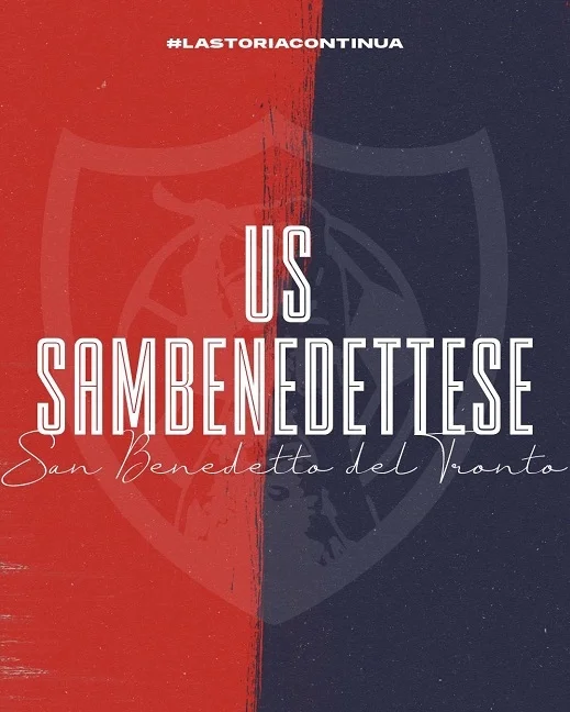 Nota stampa della società U.S. Sambenedettese