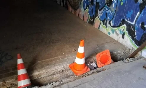 Ascoli Piceno - Siringhe, sporcizia e degrado nel quartiere di Monticelli