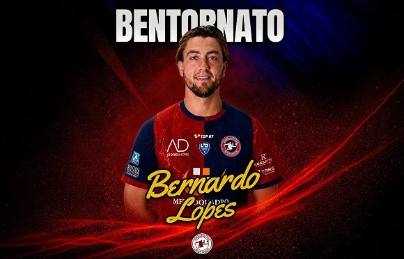 La Sambenedettese Beach Soccer riabbraccia Bernardo Lopes: il portoghese torna in rossoblù dopo cinque anni