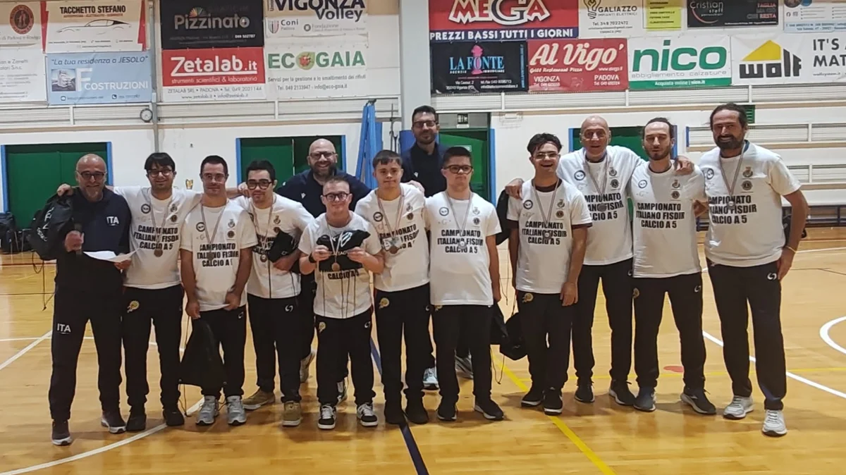 Nuova Juventina Anthropos: tre giorni di sport, emozioni ed inclusione alla fasi finali del Campionato Italiano di Calcio a 5 Fisdir