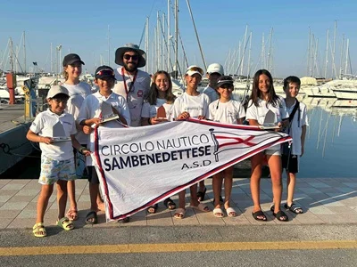 Selezione Zonale Optimist: il CNS festeggia le prove di Massi e Montagnoli