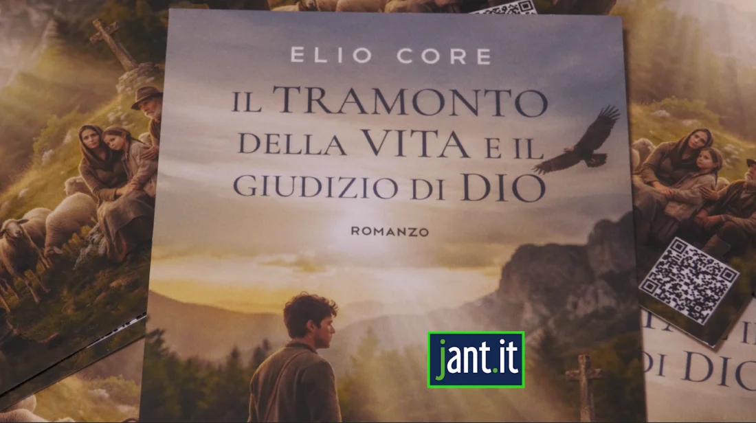 Elio Core ha presentato il suo secondo libro IL TRAMONTO DELLA VITA E IL GIUDIZIO DI DIO