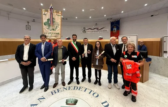 Gran Pavese Rossoblù, sei premiati per il contributo a San Benedetto del Tronto 