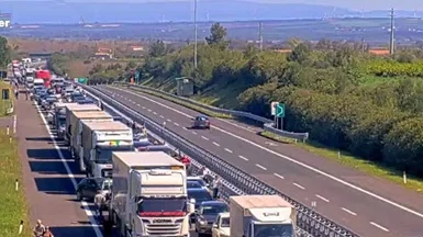 Tamponamento a catena sull’A14: un ferito grave e traffico in tilt