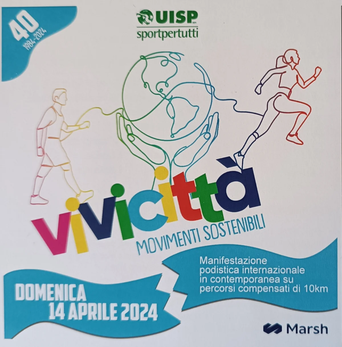 Comitato Uisp in fermento: innescato il conto alla rovescia per il Vivicittà 2024