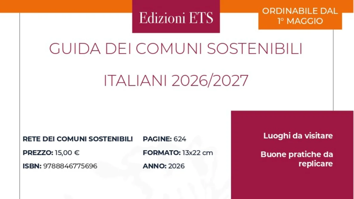 Offida è nella terza edizione della Guida dei Comuni Sostenibili italiani 2026/2027